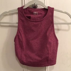 NWOT active / running crop top
